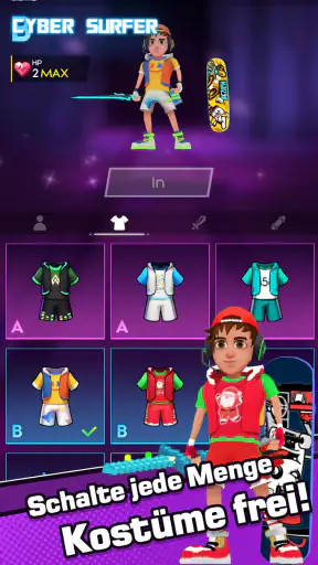 Cyber Surfer : Musik-Abenteuer screenshot 5