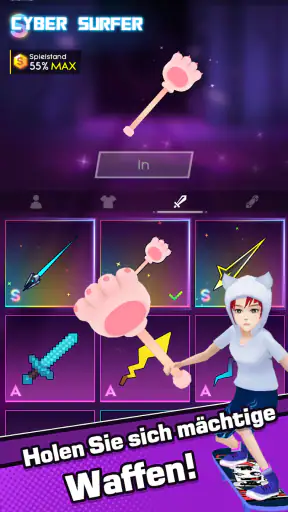 Cyber Surfer : Musik-Abenteuer screenshot 6