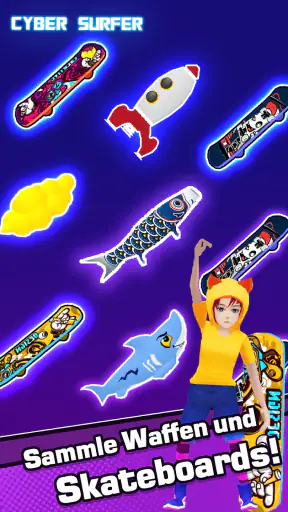 Cyber Surfer : Musik-Abenteuer screenshot 7
