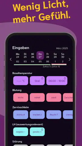 cyclotest App Periodenkalender screenshot 8