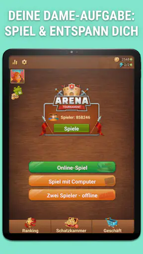 Dame - 2 spieler screenshot 10