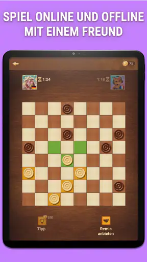 Dame - 2 spieler screenshot 9