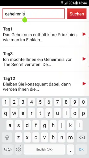 Das Geheimnis Täglichen Lehren screenshot 5