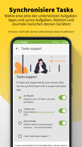 DAVx⁵ – CalDAV CardDAV WebDAV screenshot 3