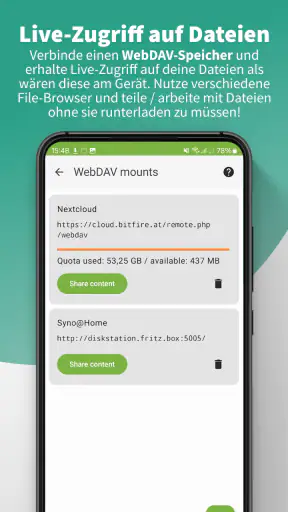 DAVx⁵ – CalDAV CardDAV WebDAV screenshot 4