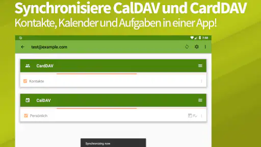DAVx⁵ – CalDAV CardDAV WebDAV screenshot 8