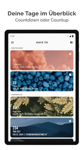 Days To | Countdown und Widget screenshot 6