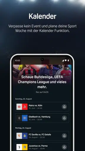 DAZN - Sport Live Stream screenshot 10