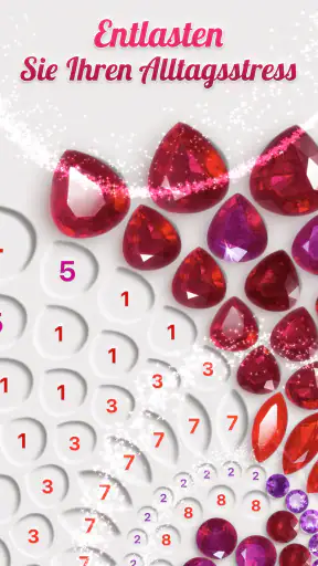 Dazzly - Diamant-Kunst Malbuch screenshot 1