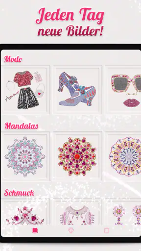 Dazzly - Diamant-Kunst Malbuch screenshot 12