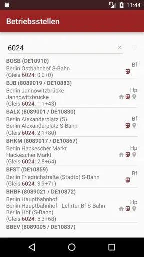DB Betriebsstellen screenshot 4