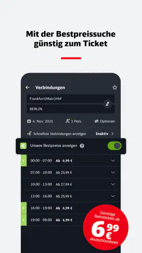 DB Navigator screenshot 2