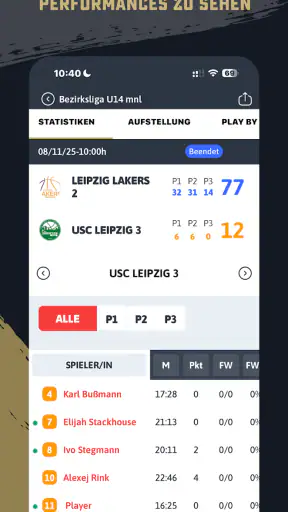 DBB.Scores screenshot 3