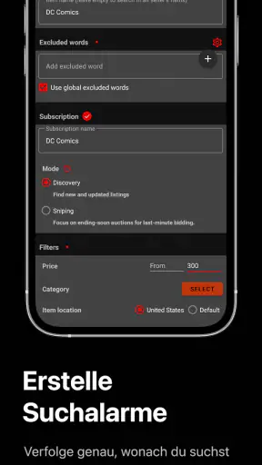 Deals Tracker PRO: eBay Alerts screenshot 4