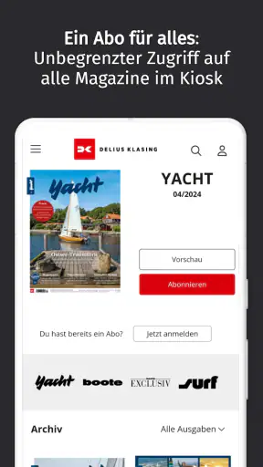 Delius Klasing Kiosk screenshot 2