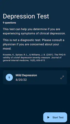 Depression Test screenshot 4