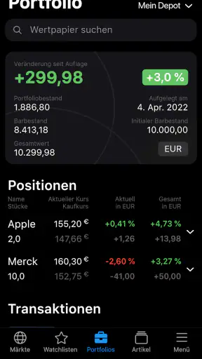DER AKTIONÄR screenshot 3