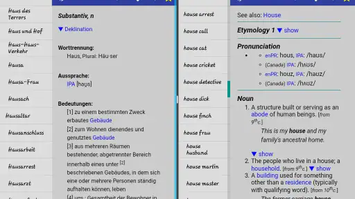 Deutsch Wörterbuch screenshot 11