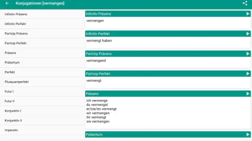 Deutsch Wörterbuch screenshot 12