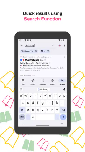 Wörterbuch zum Deutschlernen screenshot 2