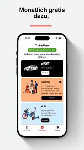 Deutschlandticket App Ticket+ screenshot 3