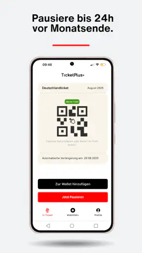 Deutschlandticket App Ticket+ screenshot 5