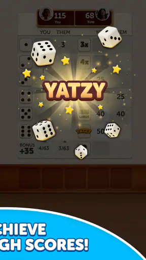 Dice Yatzy - Klassischer Spiel screenshot 11