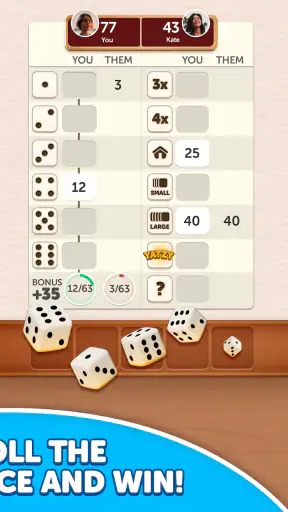 Dice Yatzy - Klassischer Spiel screenshot 5