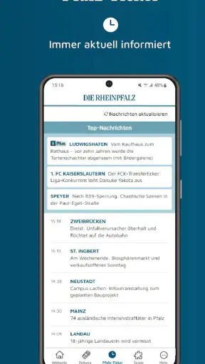 DIE RHEINPFALZ screenshot 6
