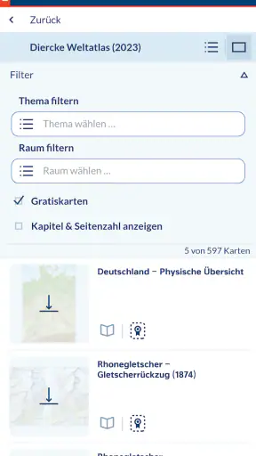 Diercke Atlas screenshot 2