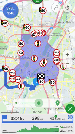 Dieselfahrverbote Routenplaner screenshot 2
