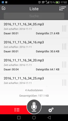 Diktiergerät screenshot 8