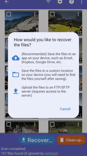 DiskDigger Fotorettung screenshot 5