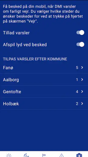 DMI Vejr screenshot 7