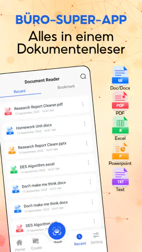DocPro: Alle Dokumente Leser screenshot 1