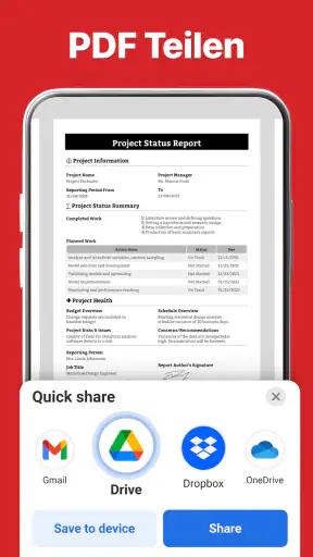 Dokumenten Scanner: PDF App screenshot 5