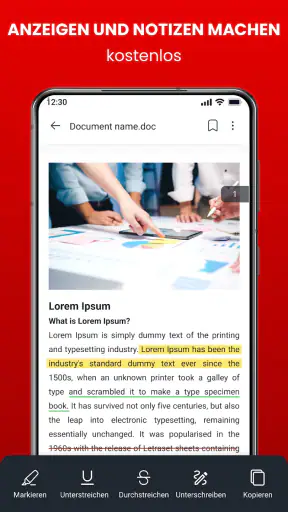 Dokumentenleser für Android screenshot 6
