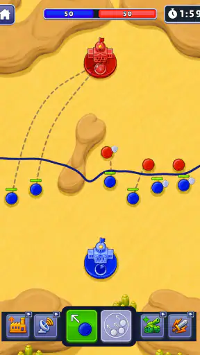 Dots Commander: RTS War screenshot 10
