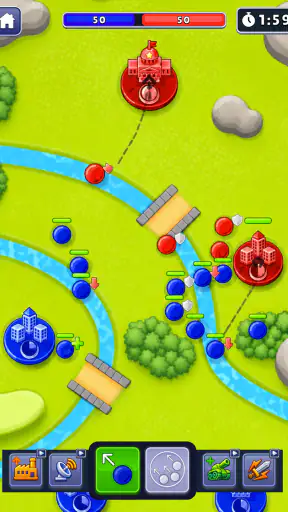 Dots Commander: RTS War screenshot 11