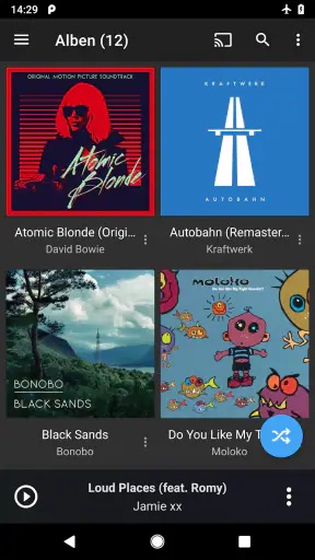 doubleTwist Pro music player screenshot 1