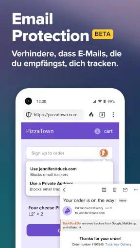 DuckDuckGo Browser, Search, AI screenshot 4