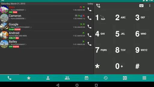 DW Kontakte & Telefon & SMS screenshot 10