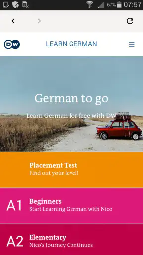DW Learn German screenshot 1
