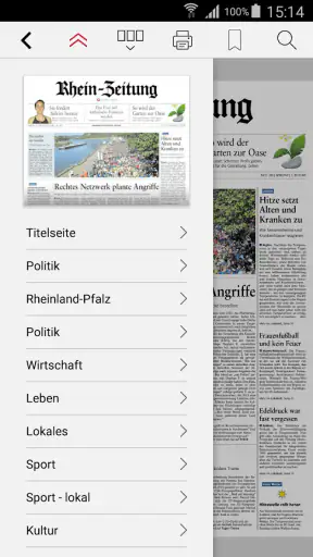 Rhein-Zeitung E-Paper & News screenshot 6