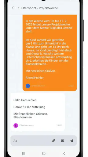 eAssistent screenshot 2