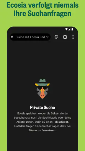 Ecosia: Dein grünerer Browser screenshot 6
