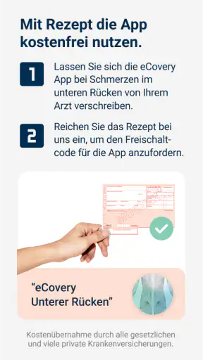 eCovery: Rücken, Hüfte & Knie screenshot 6