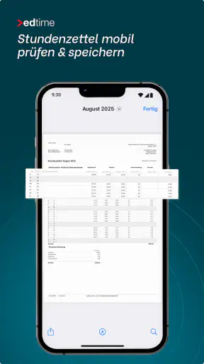 edtime Mitarbeiter-App screenshot 6