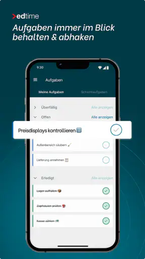 edtime Mitarbeiter-App screenshot 7
