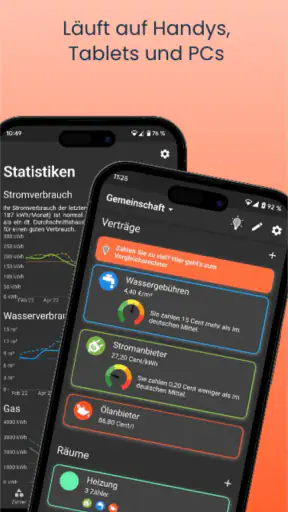 EHW+ | Zählerstände, Verbrauch screenshot 4
